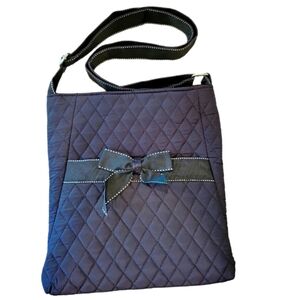 Black & White Quilted Purse/Bag